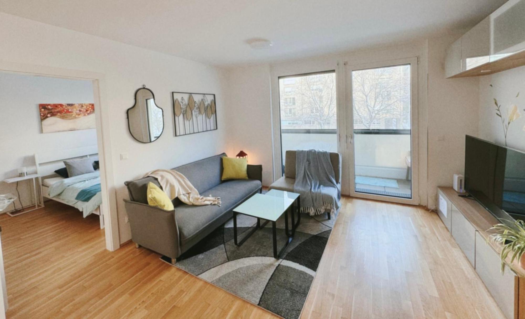 U1 Alte Donau Old Danube City Apartment 2 Vienna Exterior photo